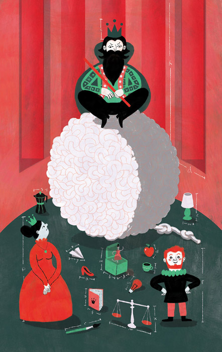 Ilustración de Cuarenta cuentos a todo vapor
