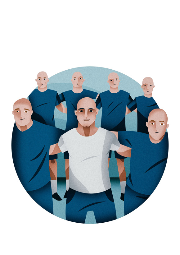 Ilustración de Lo mejor del fútbol