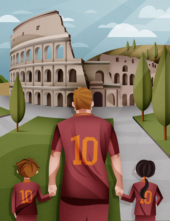 Ilustración de Lo mejor del fútbol