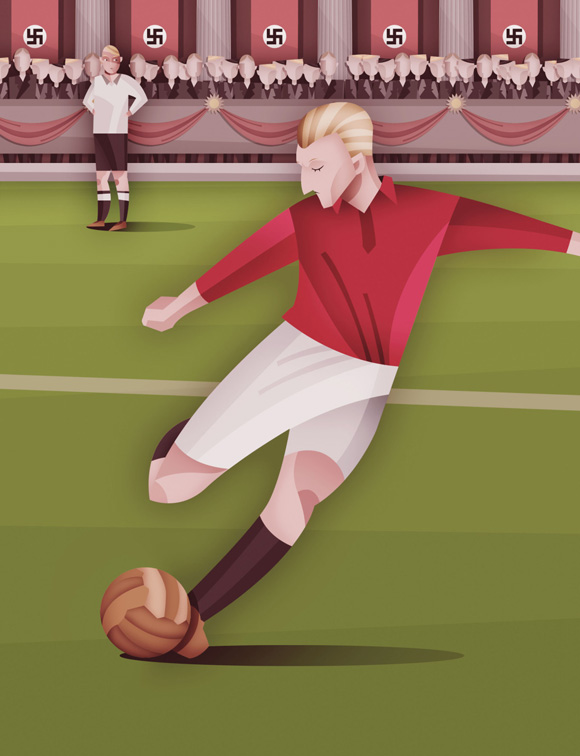 Ilustración de Lo mejor del fútbol