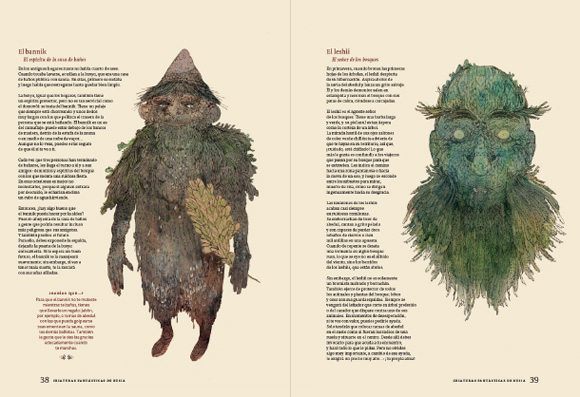 Ilustración de Criaturas fantásticas