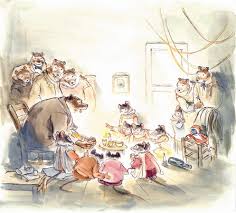 Ilustración de La Navidad de Ernesto y Celestina