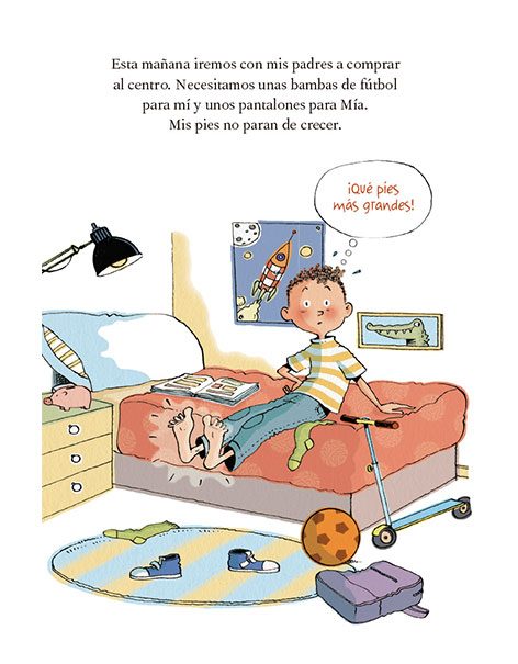 Ilustración de Bruno se hace mayor