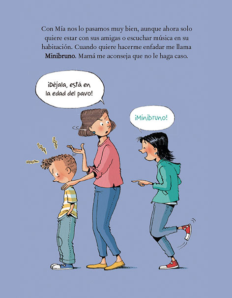 Ilustración de Bruno se hace mayor