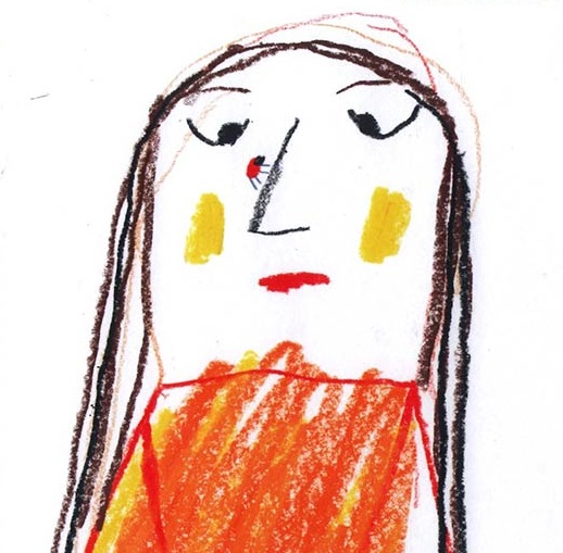 Ilustración de Nina y Kike se aburren