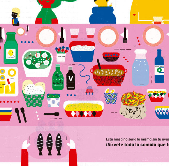 Ilustración de Patatas Ñam Ñam