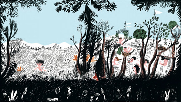 Ilustración de La tribu que apesta