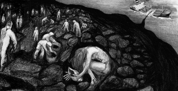 Ilustración de Man de Camelle
