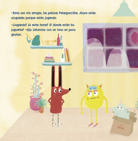 Ilustración de El viaje cósmico de Saturnino