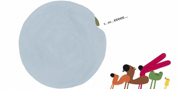 Ilustración de Una piedra en el camino