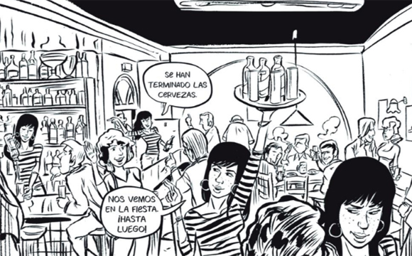 Ilustración de Manicomio