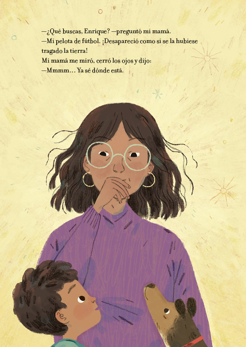 Ilustración de Mamá adivina