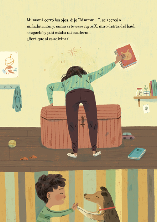 Ilustración de Mamá adivina