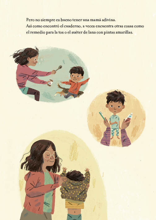 Ilustración de Mamá adivina