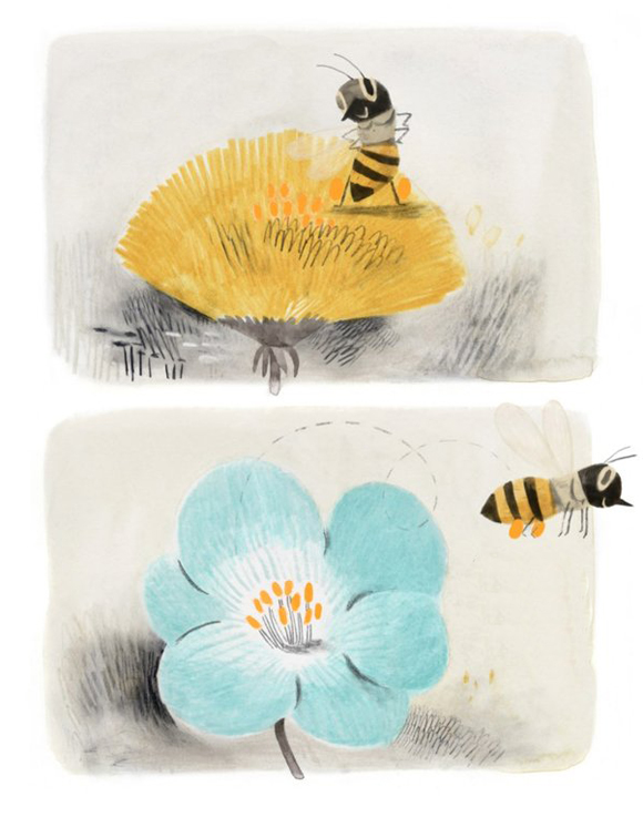 Ilustración de Mi vida de abeja