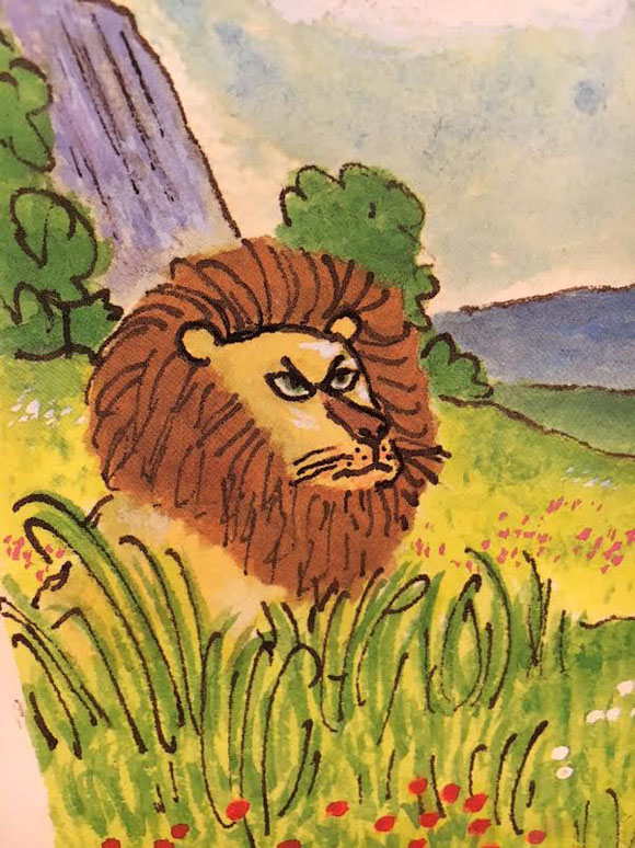 Ilustración de Silvestre y la piedra mágica