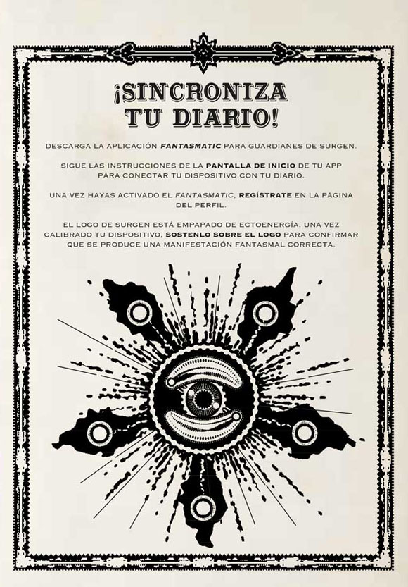 Ilustración de Guardianes de fantasmas. Diario de Agamemnon White