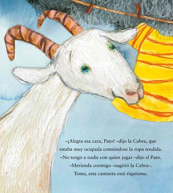 Ilustración de El pato enfurruñado