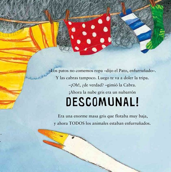 Ilustración de El pato enfurruñado