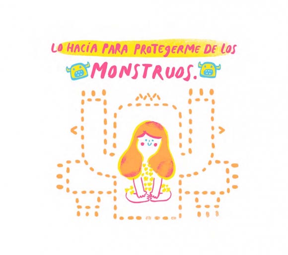 Ilustración de Mis amigos monstruos