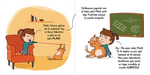 Ilustración de Física Cuántica