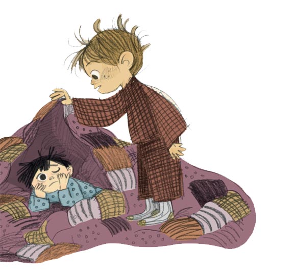 Ilustración de Charlie y Ratón