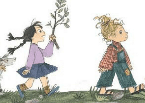 Ilustración de Charlie y Ratón