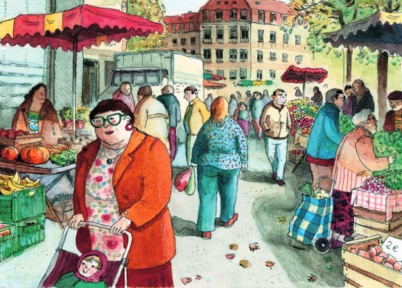 Ilustración de Rosalie Blum