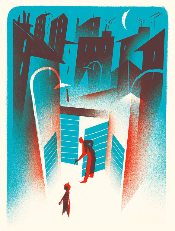 Ilustración de La bicicleta amarilla