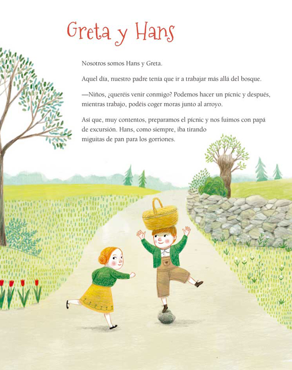 Ilustración de La receta de Hans y Greta