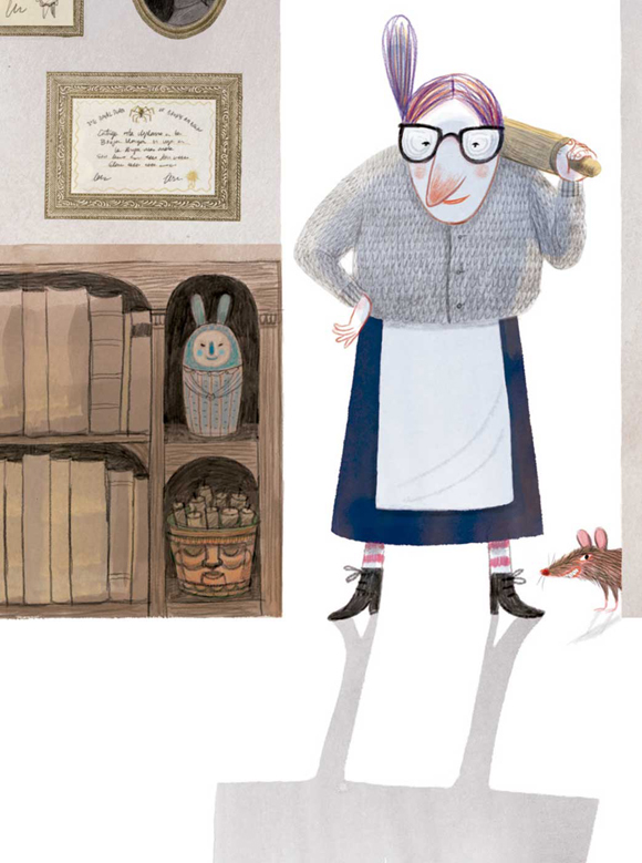 Ilustración de La receta de Hans y Greta