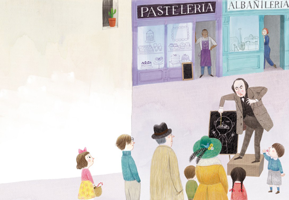 Ilustración de La receta de Hans y Greta