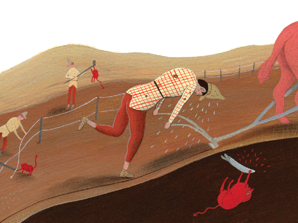 Ilustración de Iván el Tonto