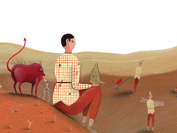 Ilustración de Iván el Tonto