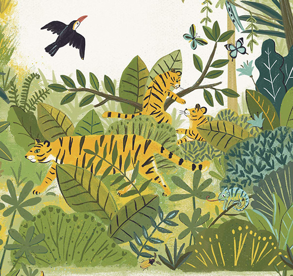 Ilustración de El origen de las especies