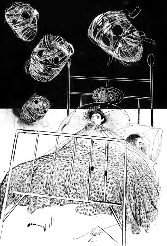 Ilustración de El Hombre Invisible