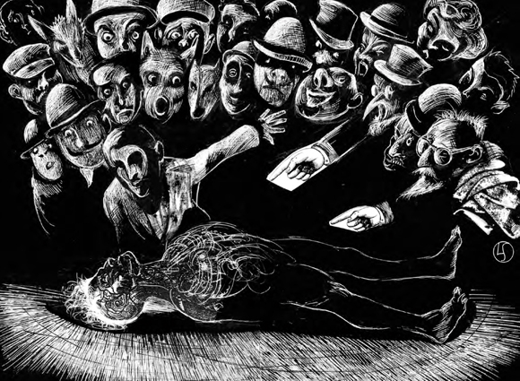 Ilustración de El Hombre Invisible