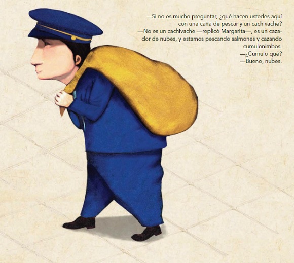 Ilustración de Un banco en la plaza