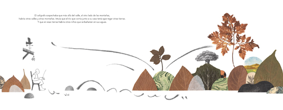 Ilustración de El viaje del calígrafo