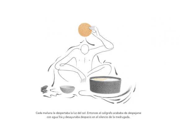 Ilustración de El viaje del calígrafo