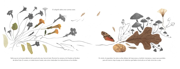 Ilustración de El viaje del calígrafo