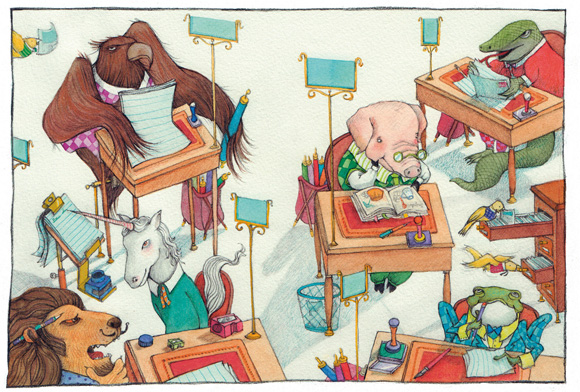 Ilustración de El último dragón y otros cuentos