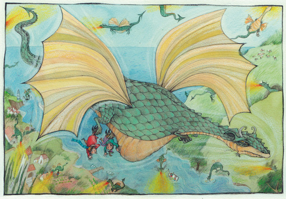 Ilustración de El último dragón y otros cuentos