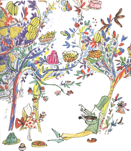 Ilustración de El violín de Patrick