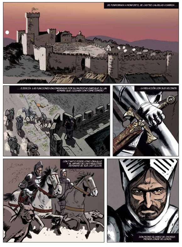Ilustración de La Espada de San Eufrasio I