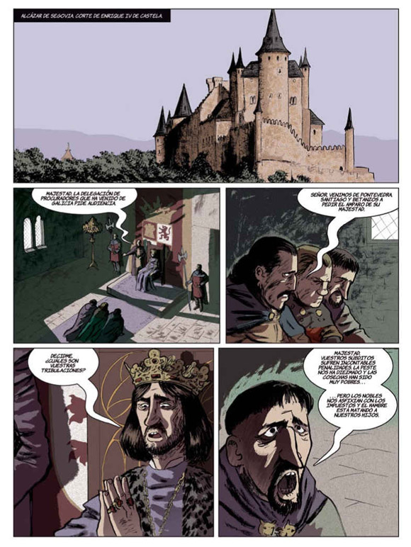 Ilustración de La Espada de San Eufrasio I