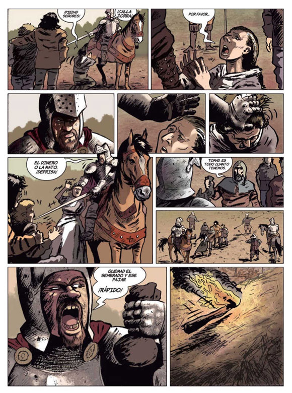 Ilustración de La Espada de San Eufrasio I