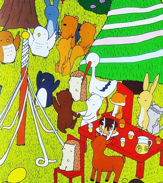 Ilustración de Busca y encuentra con el Oso Bruno