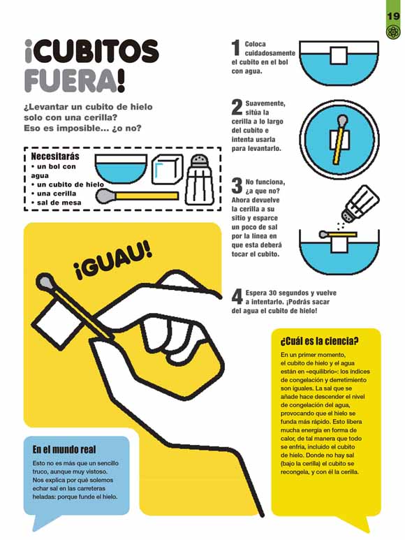 Ilustración de Ciencia asombrosa. 70 experimentos alucinantes para hacer en casa
