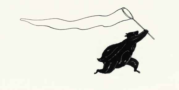 Ilustración de Oso está enamorado